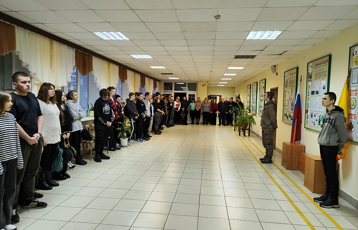 Вынос флагов 11 декабря