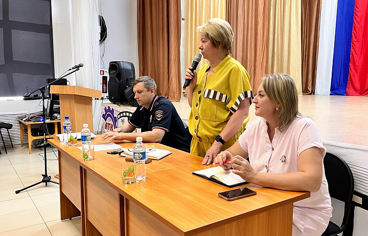 Выездное заседание комиссии по делам несовершеннолетних