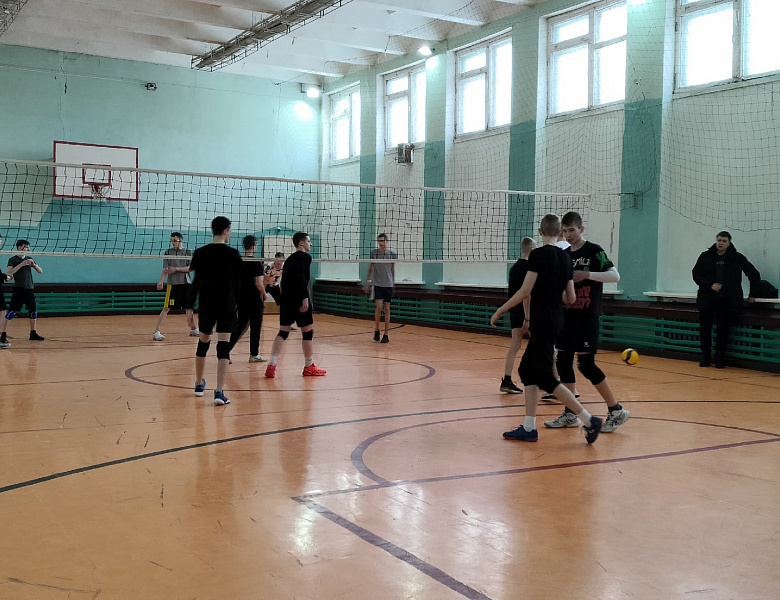 Дружеская встреча по волейболу