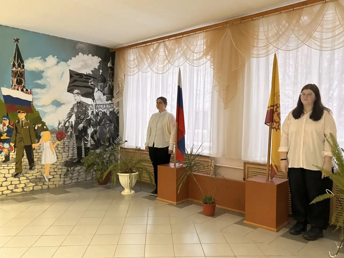 Вынос флагов 19 января