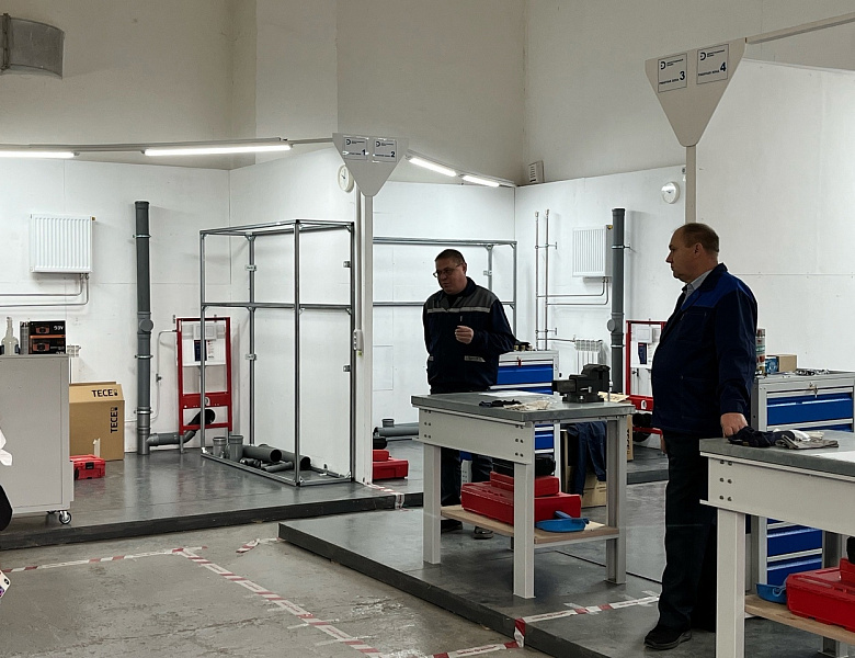 Профессиональная проба по программе "Монтажник санитарно-технических систем и оборудования"
