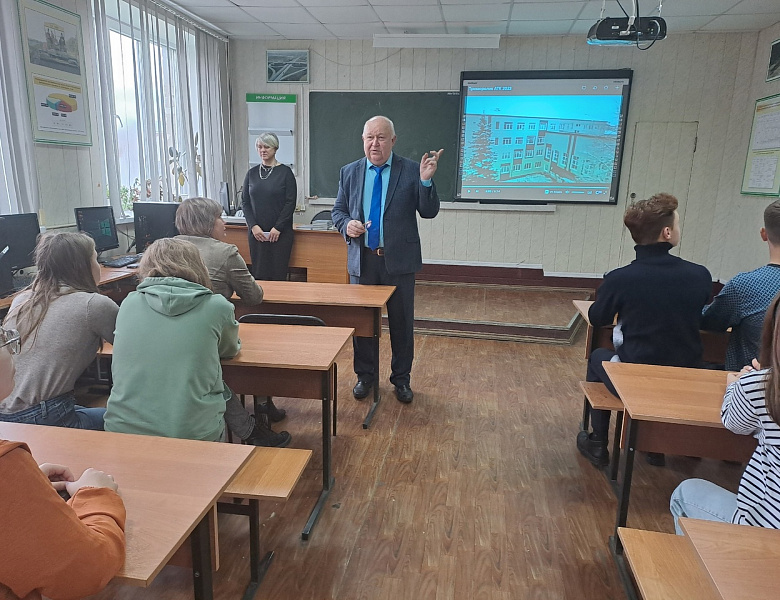 Профориентационная встреча с учащимися 9 классов Порецкой СОШ