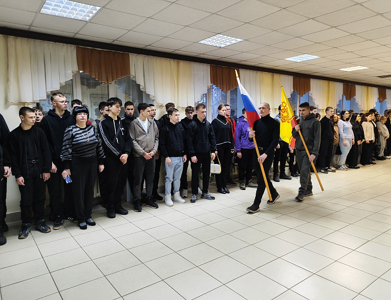 Вынос флагов 27 января