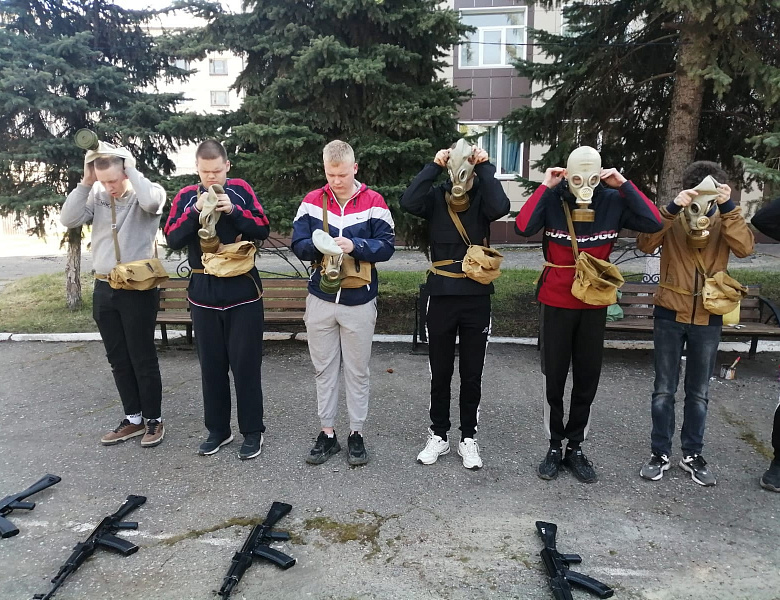 Учебные сборы в Алатырском технологическом колледже