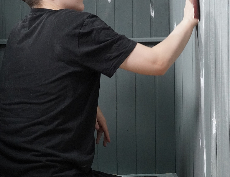 Продолжается активная работа по обустройству выставочного помещения