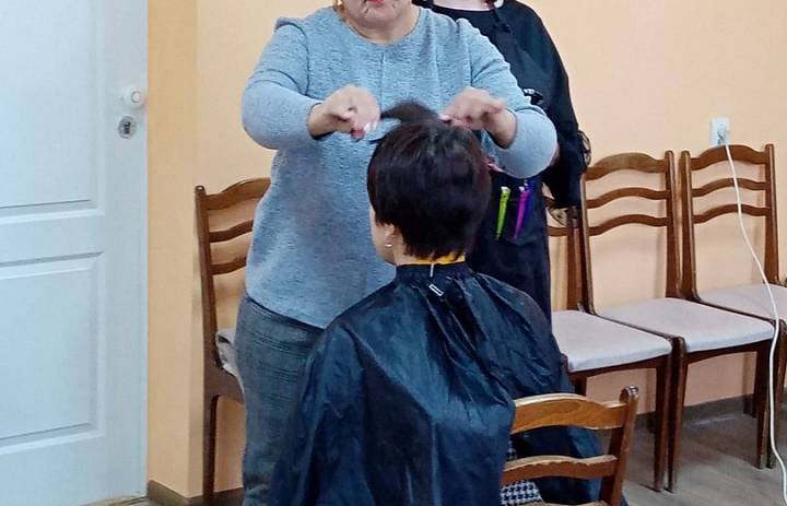 Благотворительная акция во время учебной практики
