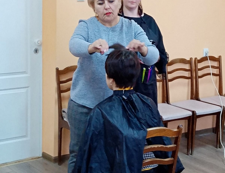 Благотворительная акция во время учебной практики