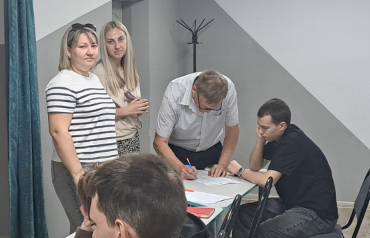 Организационный сбор, посвящённый предстоящей производственной практике.