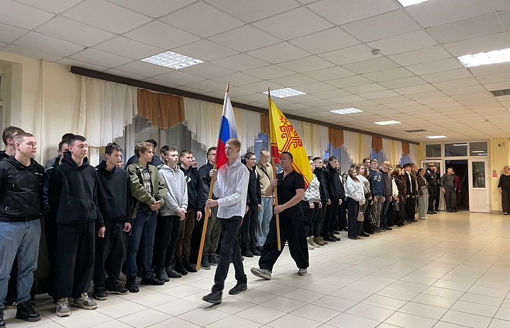 Вынос флагов 12 января