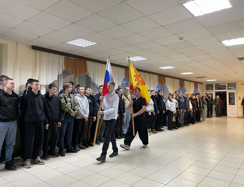 Вынос флагов 12 января