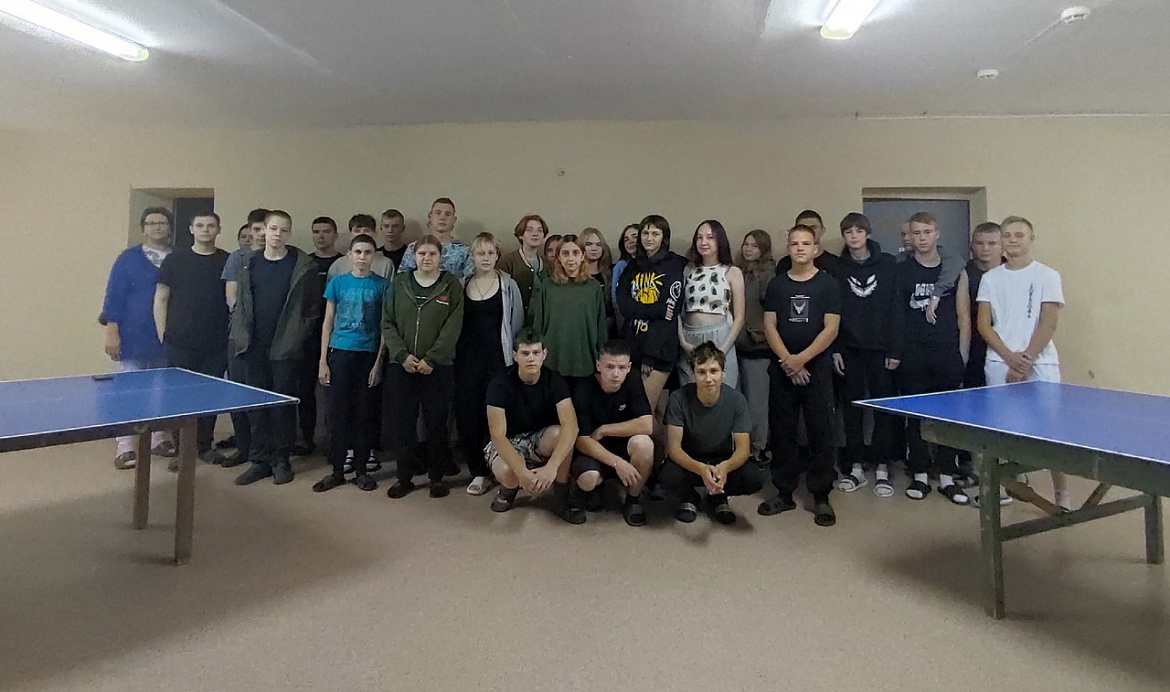 Установочное собрание в общежитии
