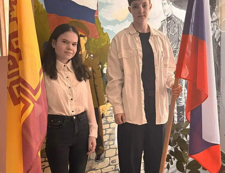 Вынос флагов 30 марта