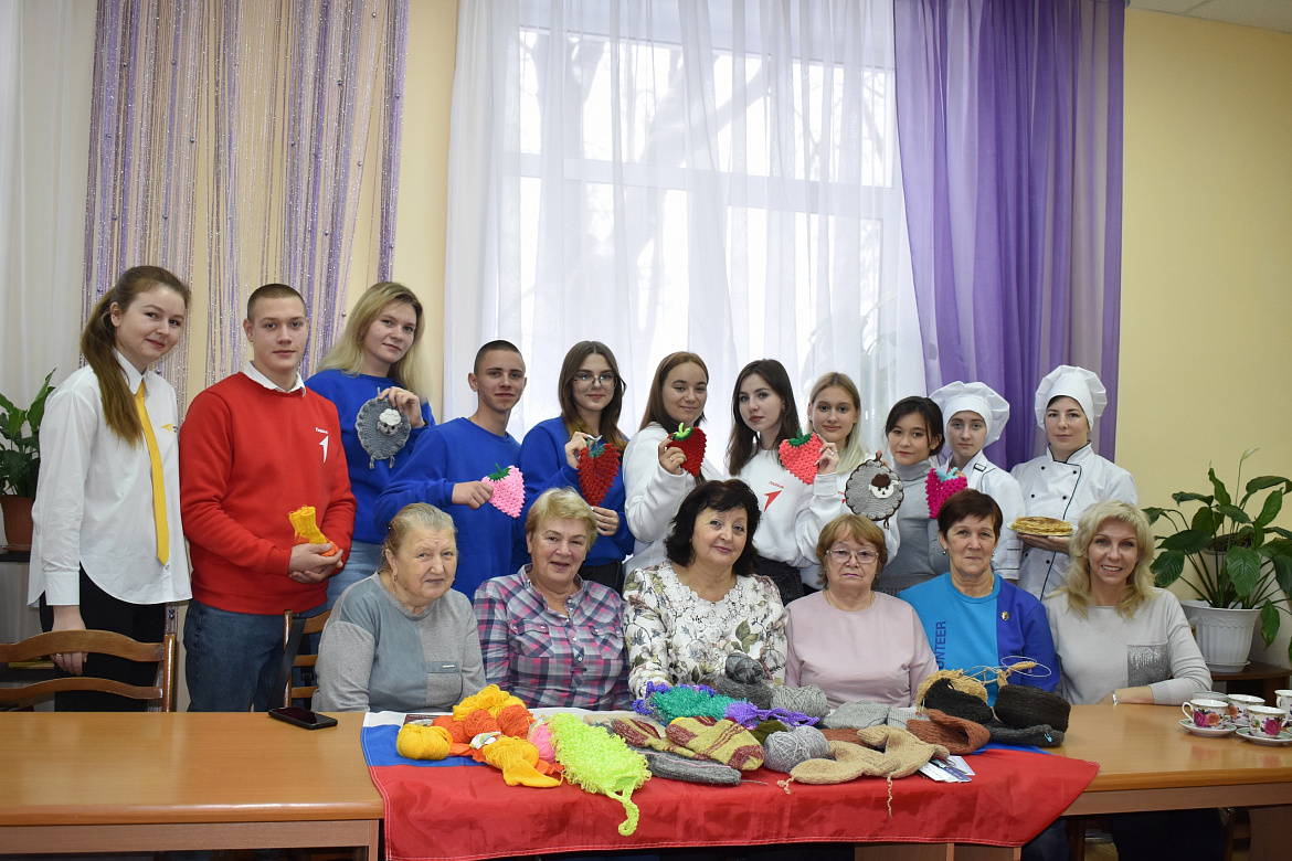 «Чистые сердца» в гостях у бабушек