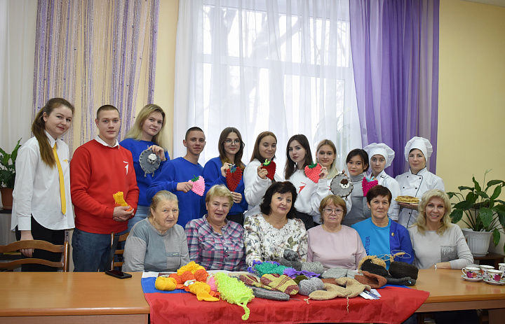 «Чистые сердца» в гостях у бабушек