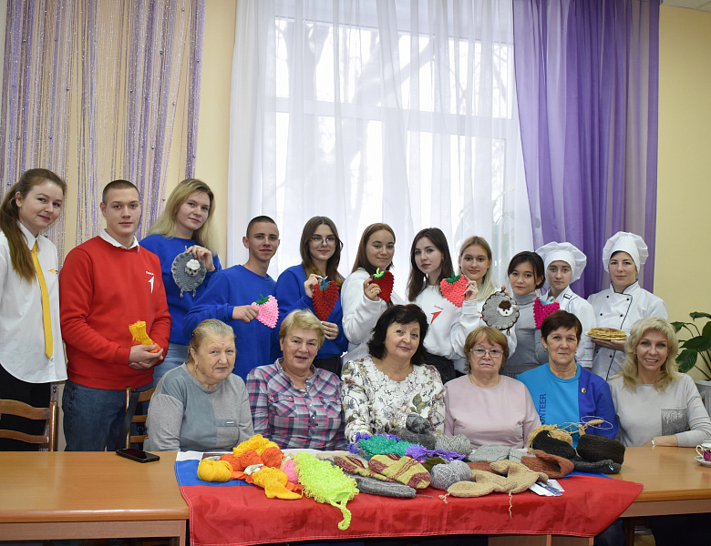 «Чистые сердца» в гостях у бабушек