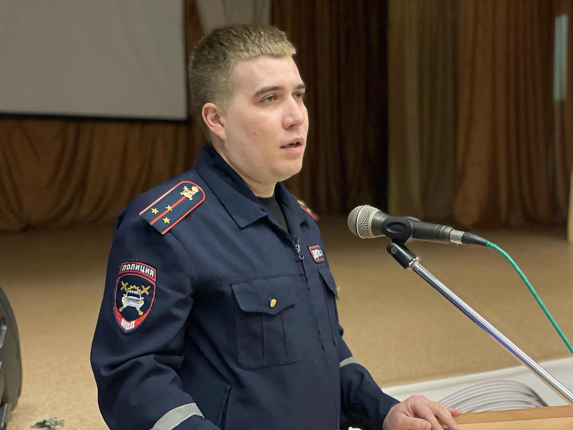 Профилактика от инспекторов ПДН и ГИБДД