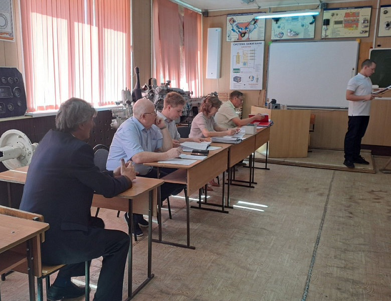 Завершился второй этап государственный итоговой аттестации для студентов группы 417 