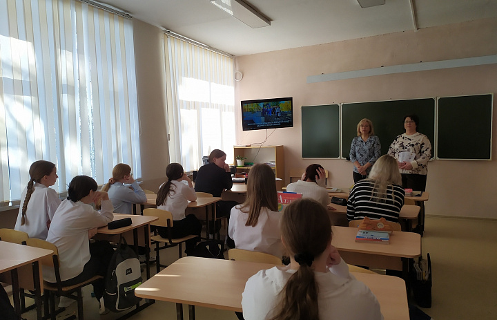 Профориентационные встречи в школах №2 и №3