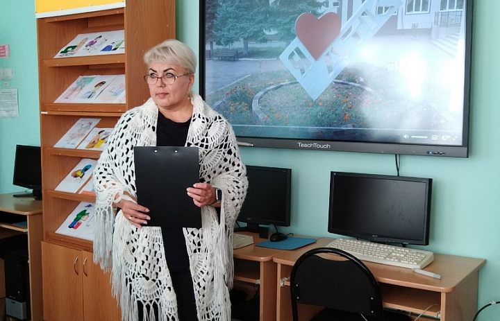  Встреча с учащимися Стемасской школы