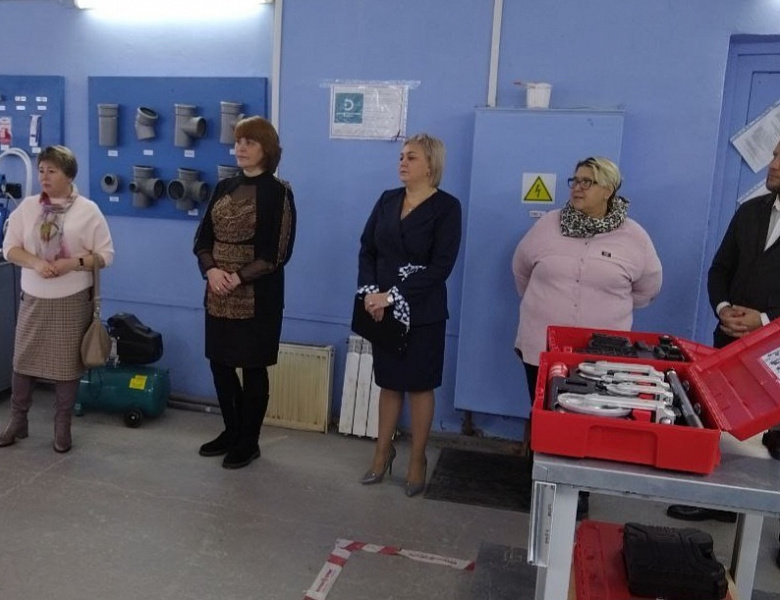 Открытие учебно-производственного комплекса в Алатырском технологическом колледже Минобразования Чувашии